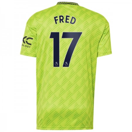 Jalkapallo Pelipaidat/Peliasut Manchester United Fred 17 Kolmaspelipaita 2022-23